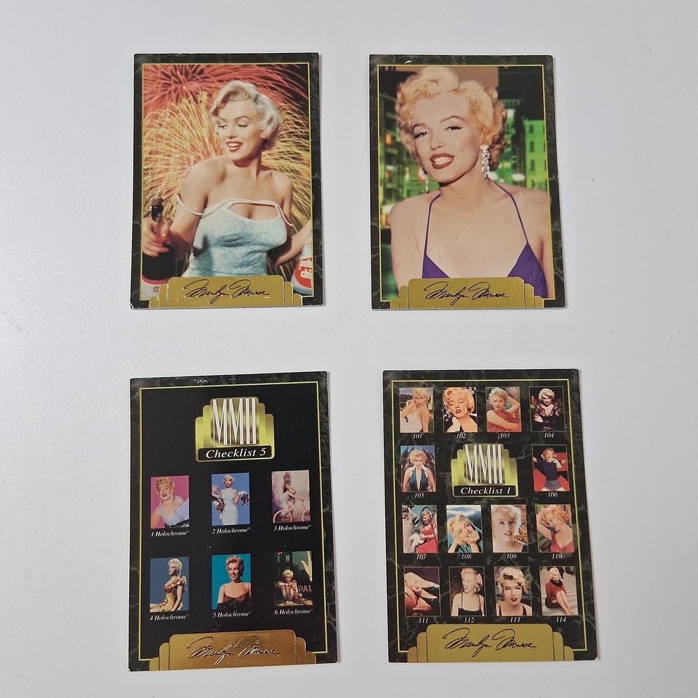 Marilyn Monroe Collectible‎ Cards Set